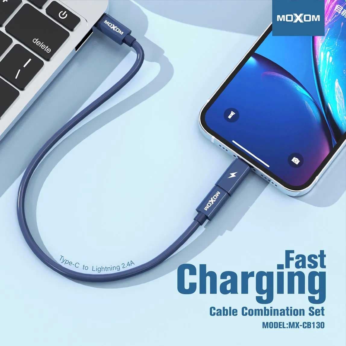 پک کابل و تبدیل MoXoM MX-CB130 Type-C — تصویر ۷