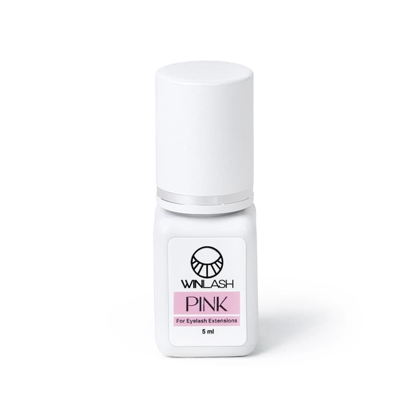 چسب اکستنشن مژه وینلش مدل PINK – خشکشدن سریع و مناسب کار حرفهای