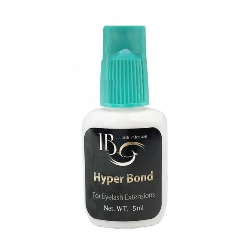 چسب اکستنشن مژه آی‌بی مدل Hyper Bond – درب فیروزه‌ای