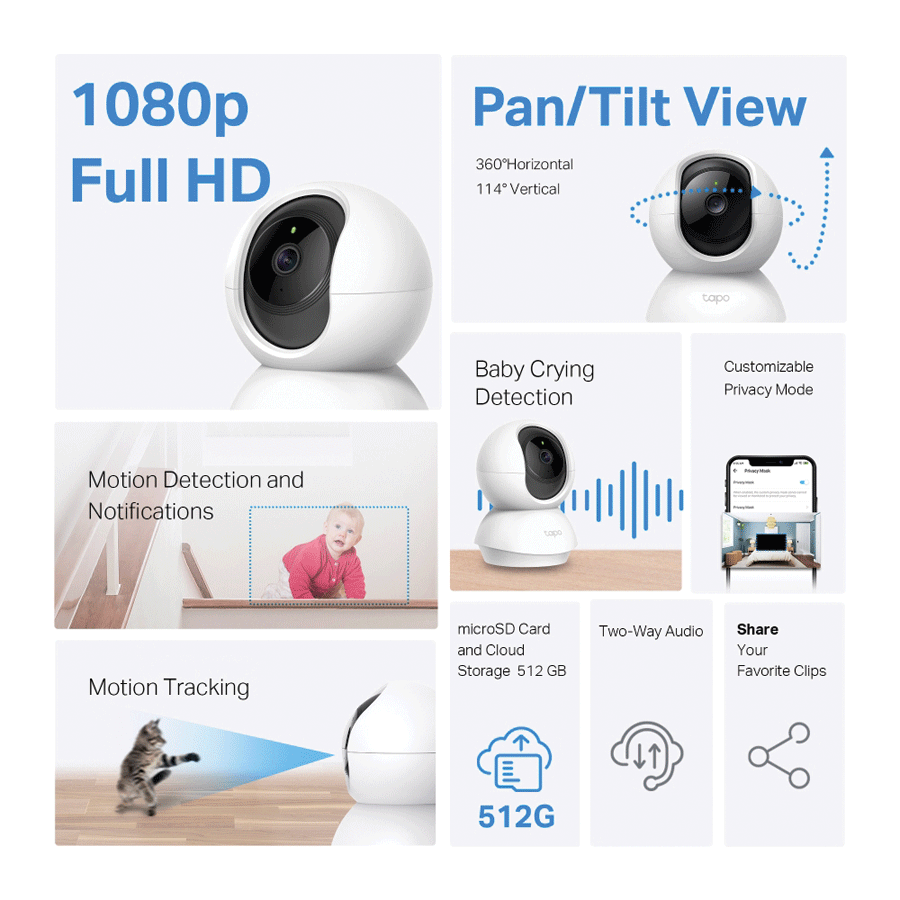 دوربین Tapo C200 Tp-link — تصویر ۳