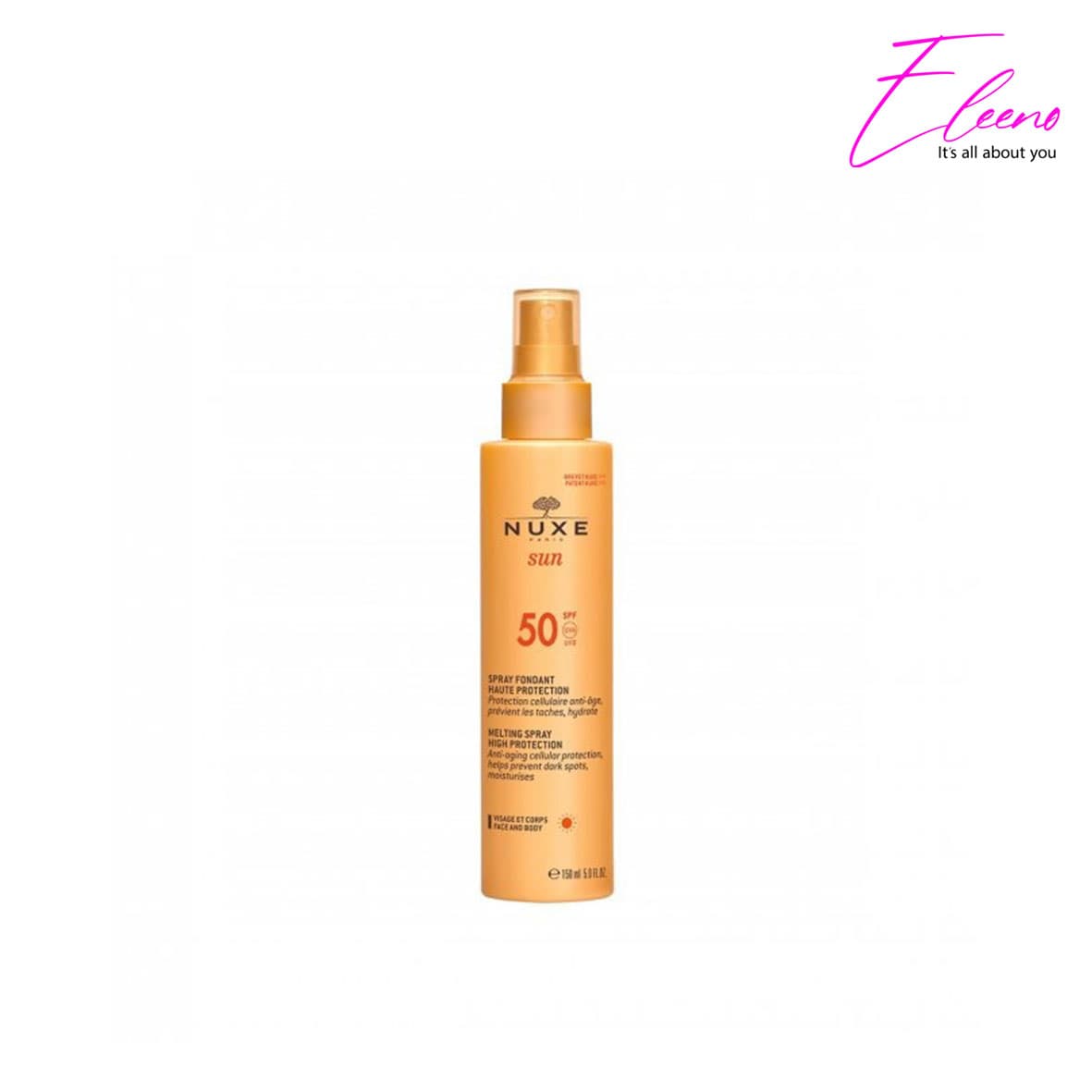 اسپری ضد آفتاب نوکس Nuxe Sun SPF50