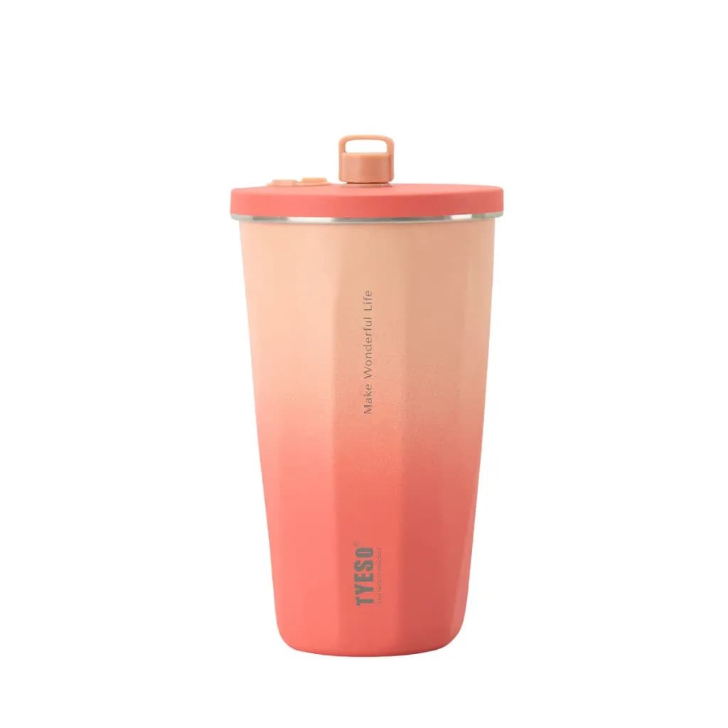 تراول ماگ تایسو مدل نی دار طرح آمبره 600ml — تصویر ۴
