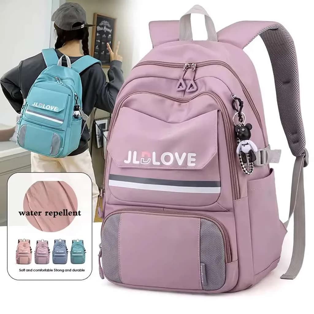 کوله پشتی مینیمال و جذاب طرح love کد 9397 — تصویر ۲