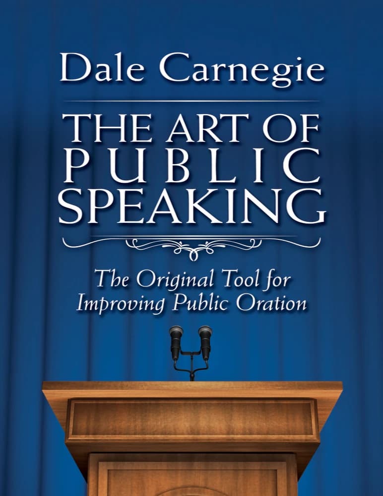 کتاب The Art of Public Speaking (هنر سخنرانی عمومی) نسخه انگلیسی PDF | دیل کارنگی