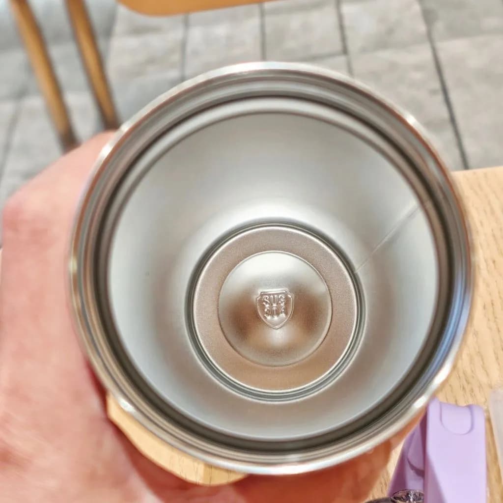 بطری آب ورزشی استیل 800ML دسته دار — تصویر ۴
