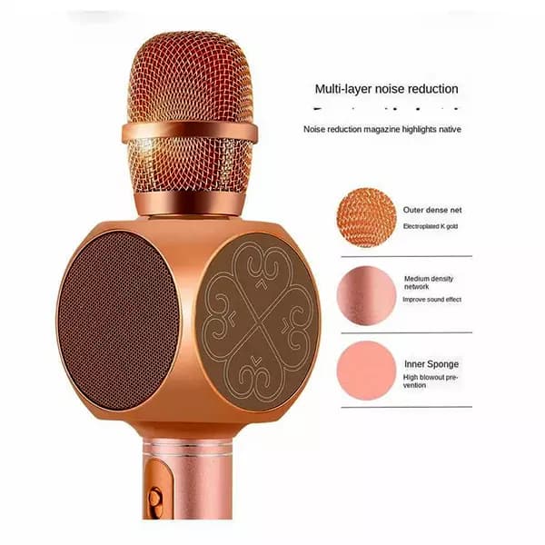 میکروفون و اسپیکر بلوتوثی مدل SU.YOSD YS-63 — تصویر ۲