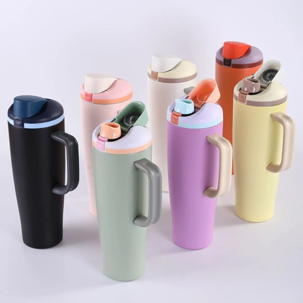 تراول ماگ قفل دار برند owala مدل دو حالته 40oz — تصویر ۳