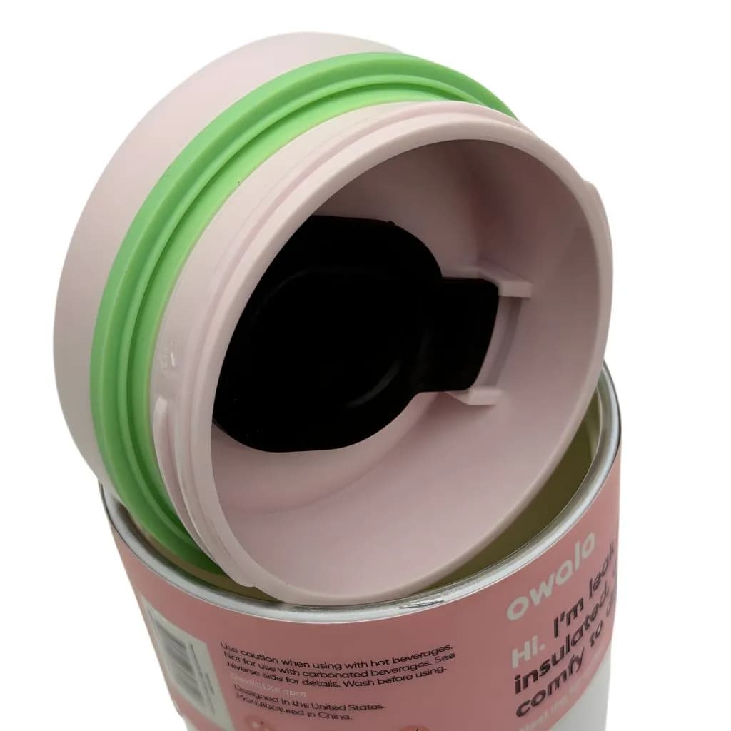 تراول ماگ مینیمال برند owala مدل آسان نوش 20oz — تصویر ۴