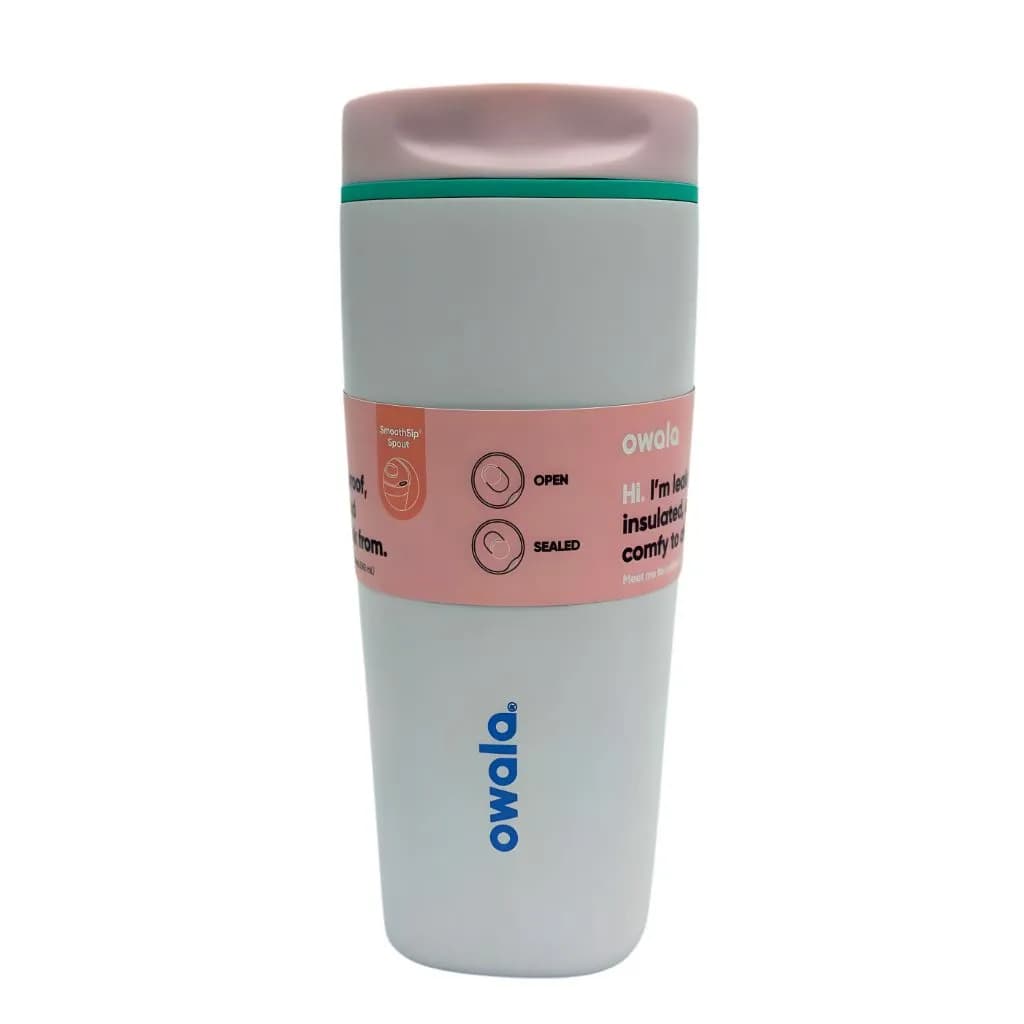 تراول ماگ مینیمال برند owala مدل آسان نوش 20oz — تصویر ۵
