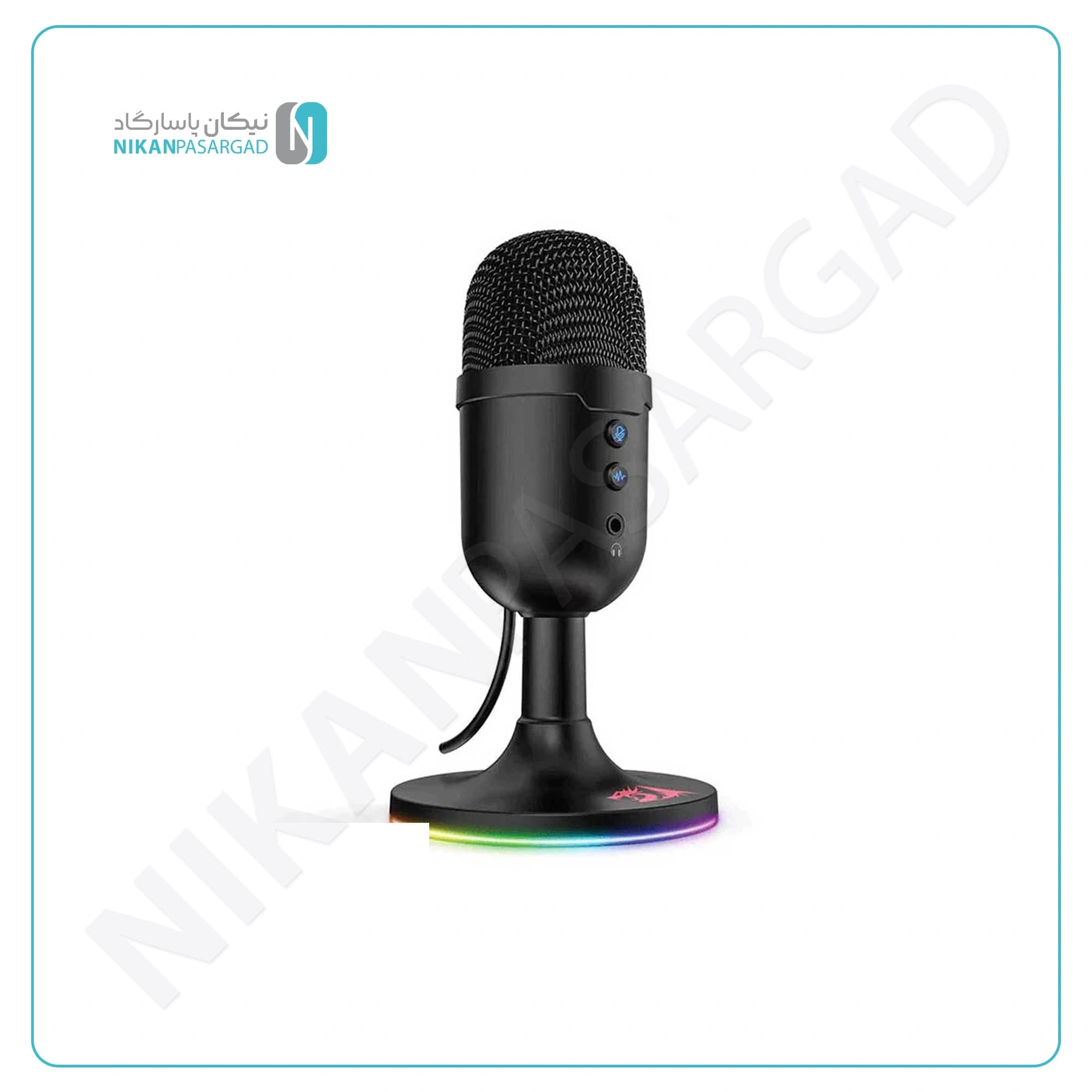میکروفون رومیزی ردراگون مدل Redragon Pulsar GM303 RGB — تصویر ۲