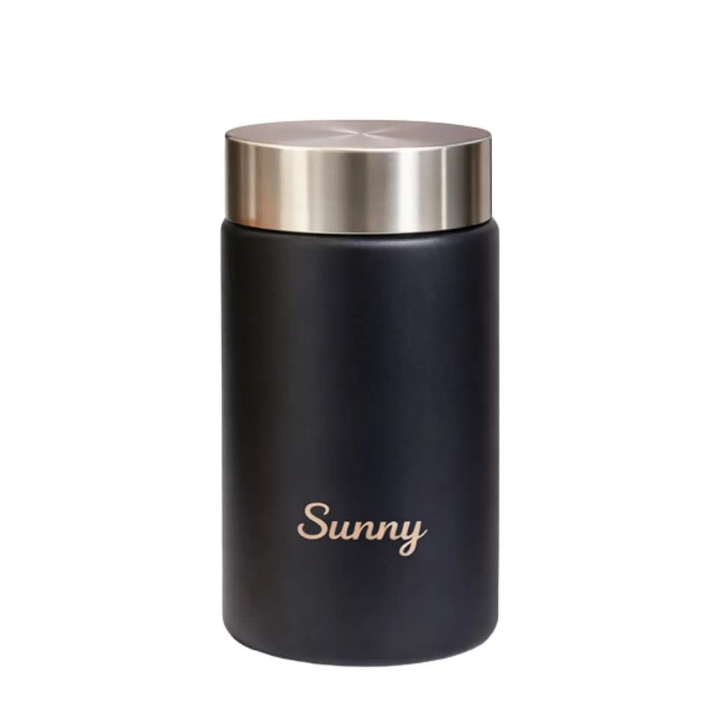 مینی فلاسک استیل 316 طرح SUNNY دو جداره 160ML — تصویر ۳