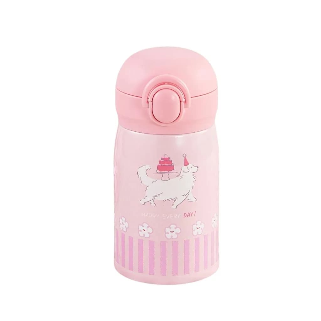 مینی فلاسک استیل فانتزی 220ml طرح حیوانات DIYI