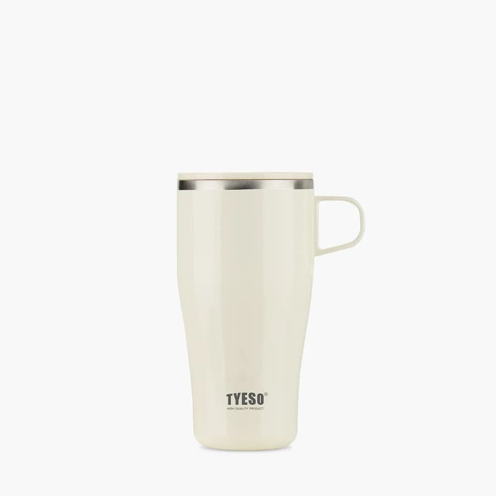 ماگ قهوه استیل دوجداره TYESO درب دار 500ml — تصویر ۵