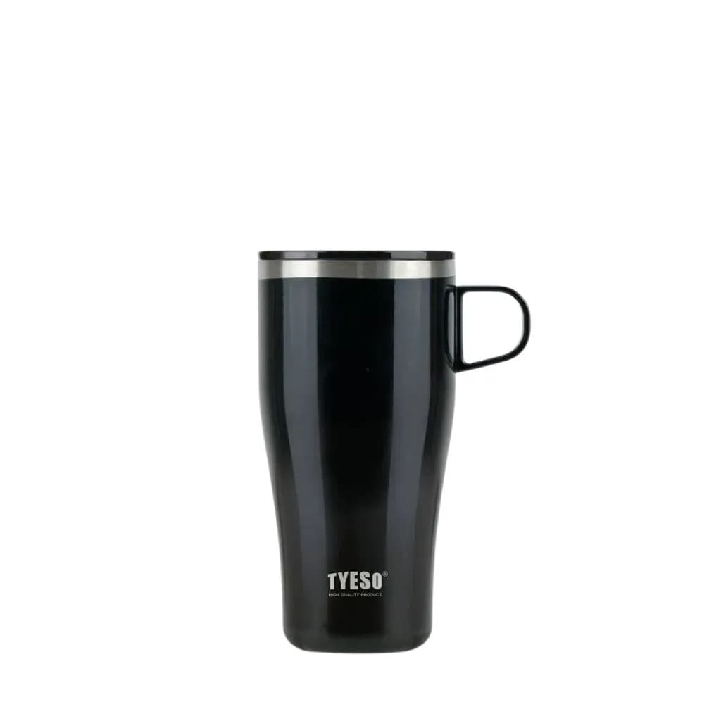 ماگ قهوه استیل دوجداره TYESO درب دار 500ml