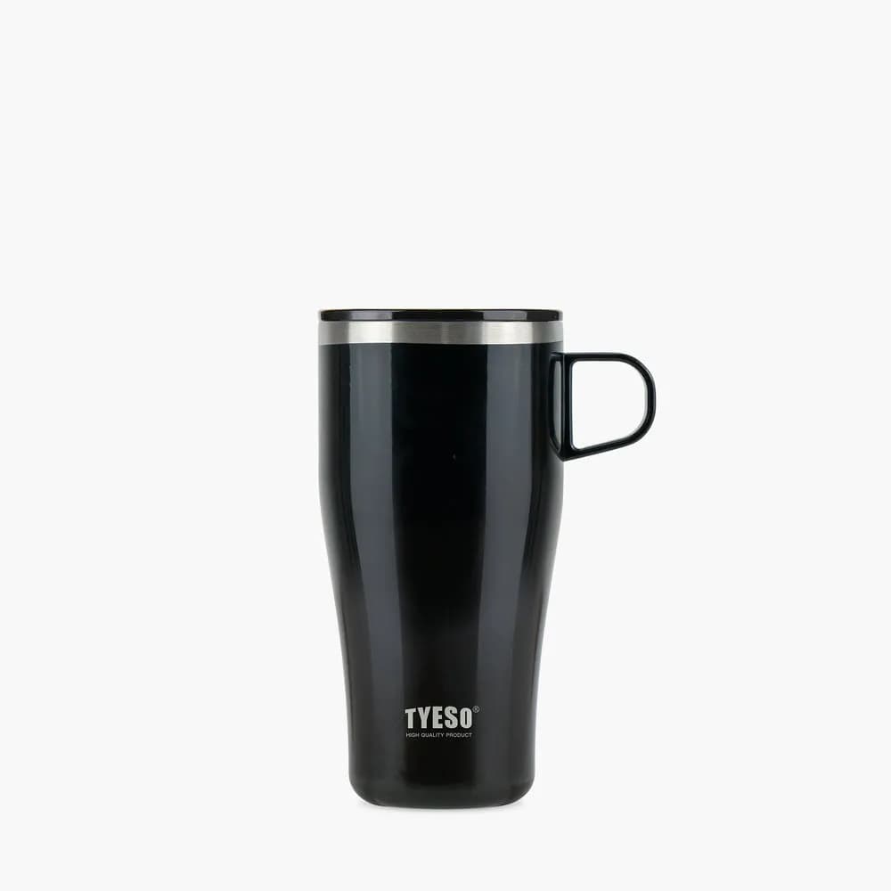 ماگ قهوه استیل دوجداره TYESO درب دار 500ml — تصویر ۳