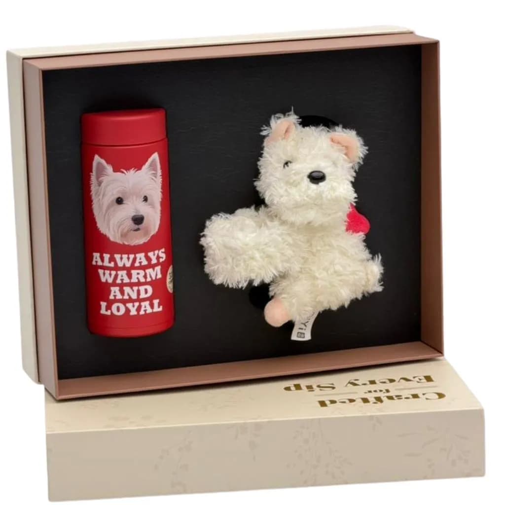 پک هدیه لاکچری تراول ماگ و عروسک LOVE TEDDY برند DIYI