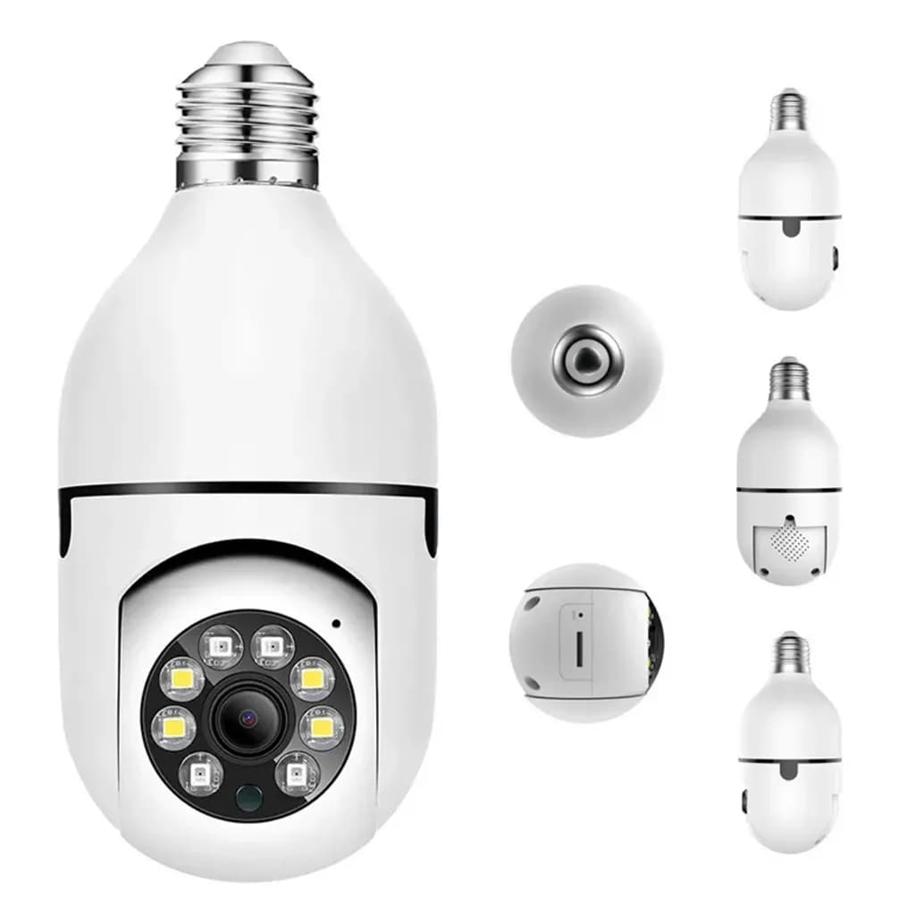 دوربین لامپی چرخشی هوشمند WiFi panaroma Camera — تصویر ۷