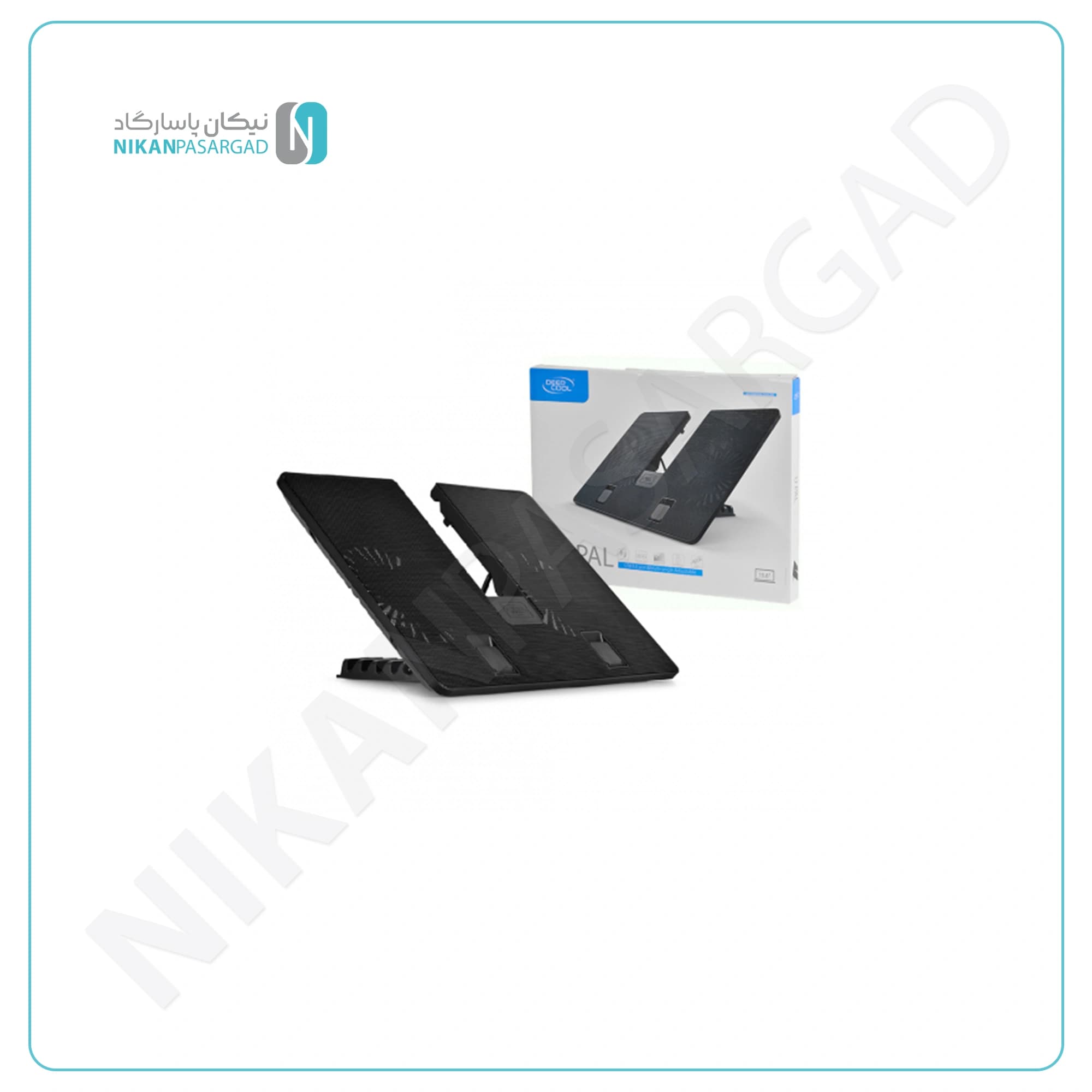 فن و پایه خنک کننده لپ تاپ دیپ کول یوپال DeepCool UPAL Laptop Cooler (جعبه باز) — تصویر ۲