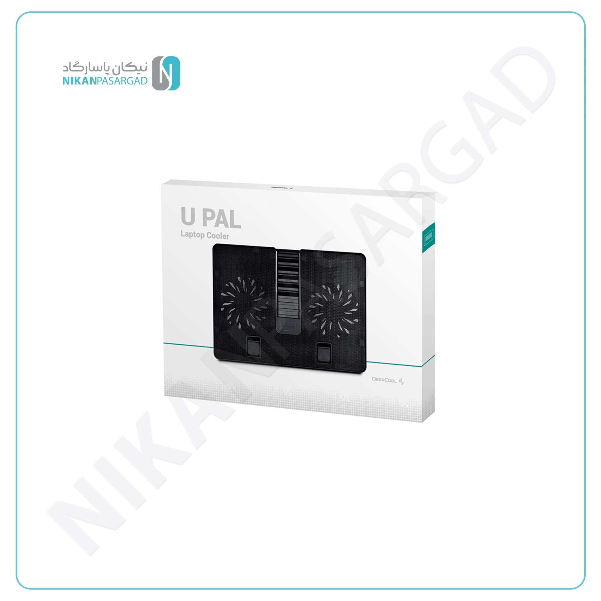 فن و پایه خنک کننده لپ تاپ دیپ کول یوپال DeepCool UPAL Laptop Cooler (جعبه باز) — تصویر ۴