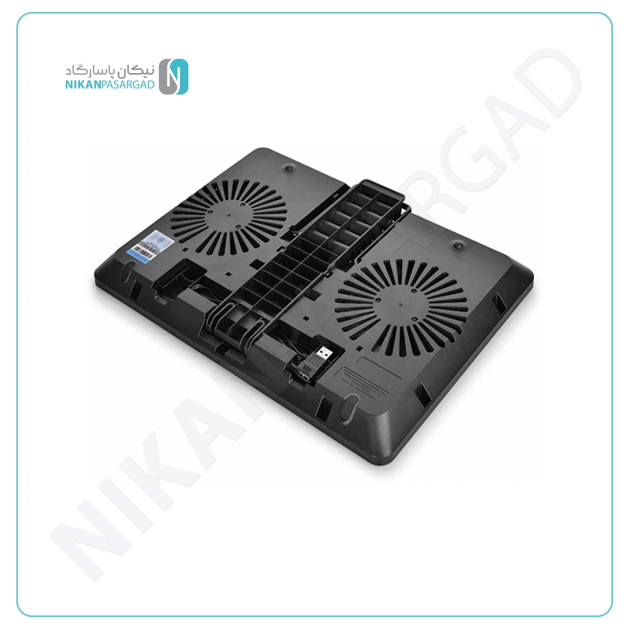 فن و پایه خنک کننده لپ تاپ دیپ کول یوپال DeepCool UPAL Laptop Cooler (جعبه باز) — تصویر ۳