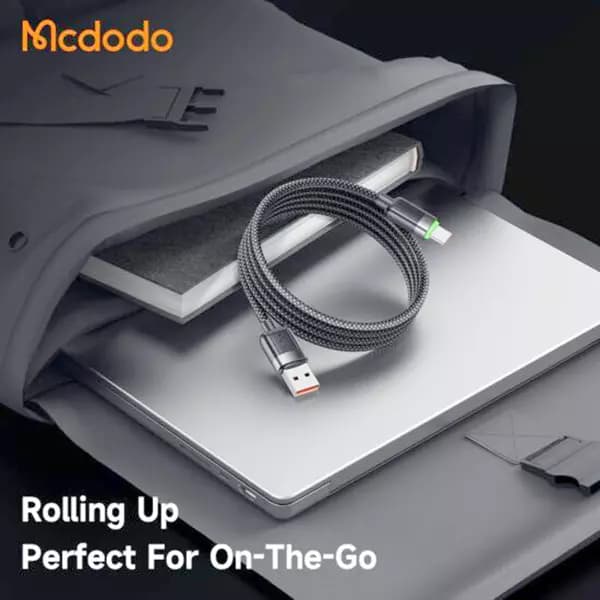 کابل USB به تایپ سی بدنه مگنتی 1.2متر 100 وات مک دودو مدل CA-5650 — تصویر ۷