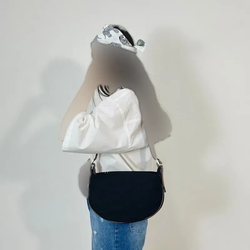 کیف دوشی جین زنانه — تصویر ۶