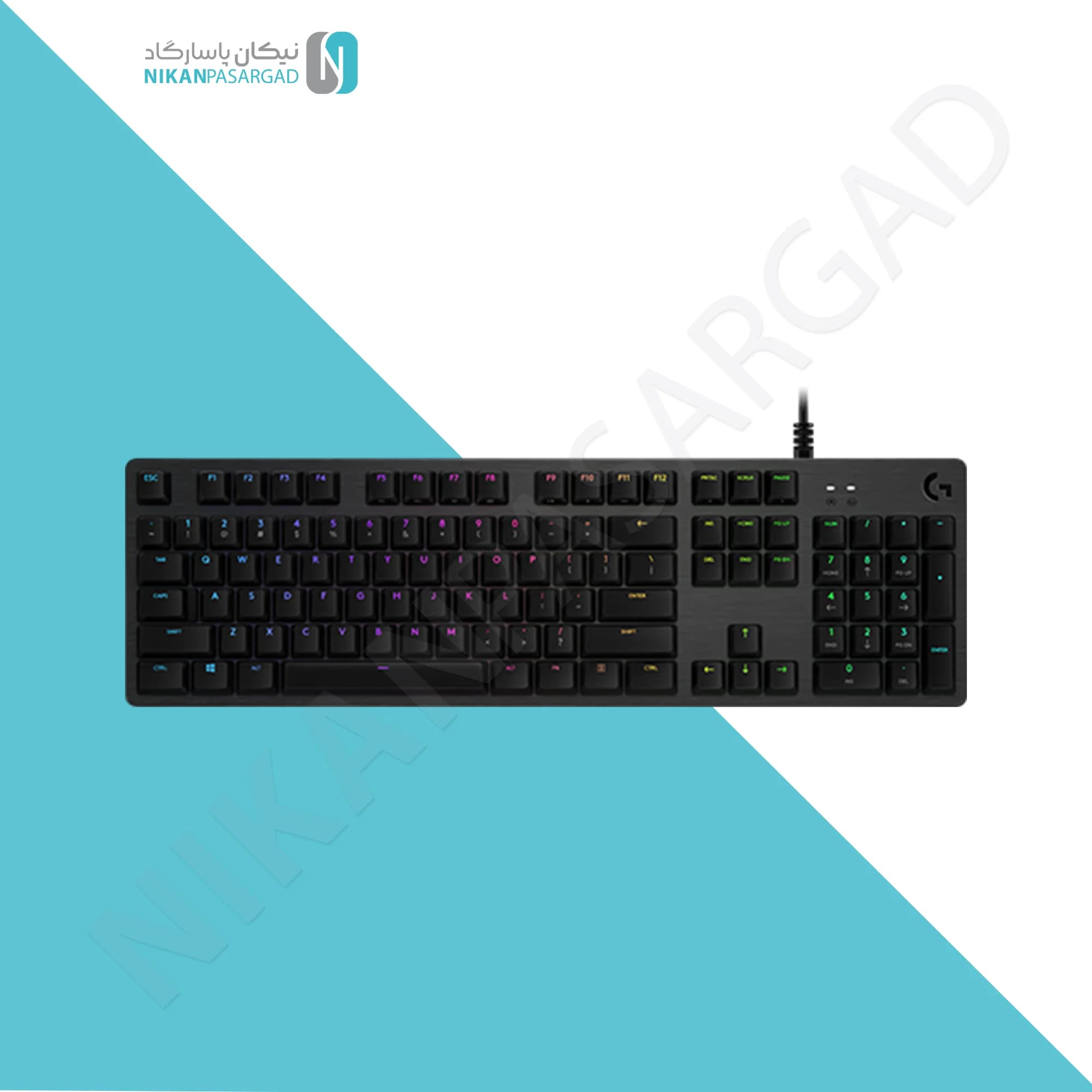 کیبورد گیمینگ مکانیکال سیمی لاجیتک Logitech G512