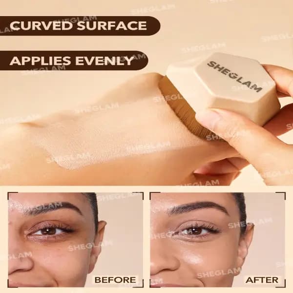 براش کرم پودر مگنتی شیگلم Sheglam Foundation Brush — تصویر ۱۱