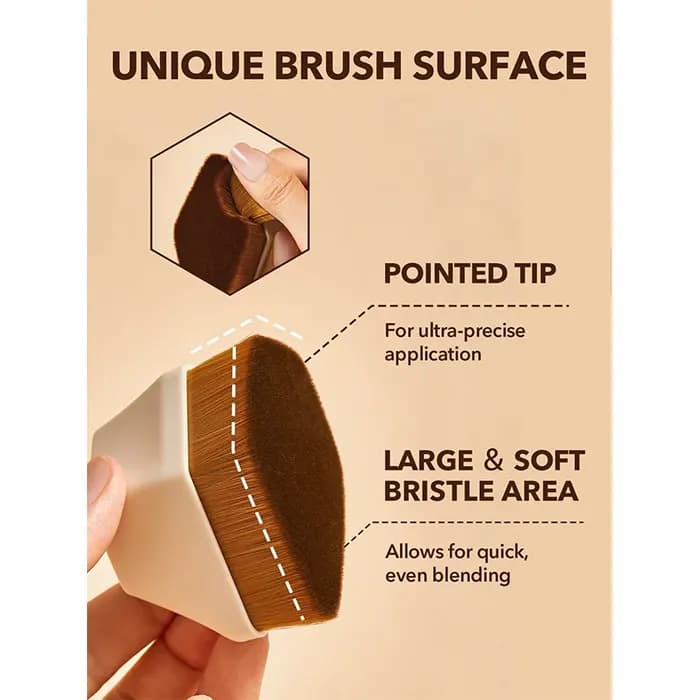 براش کرم پودر مگنتی شیگلم Sheglam Foundation Brush — تصویر ۵