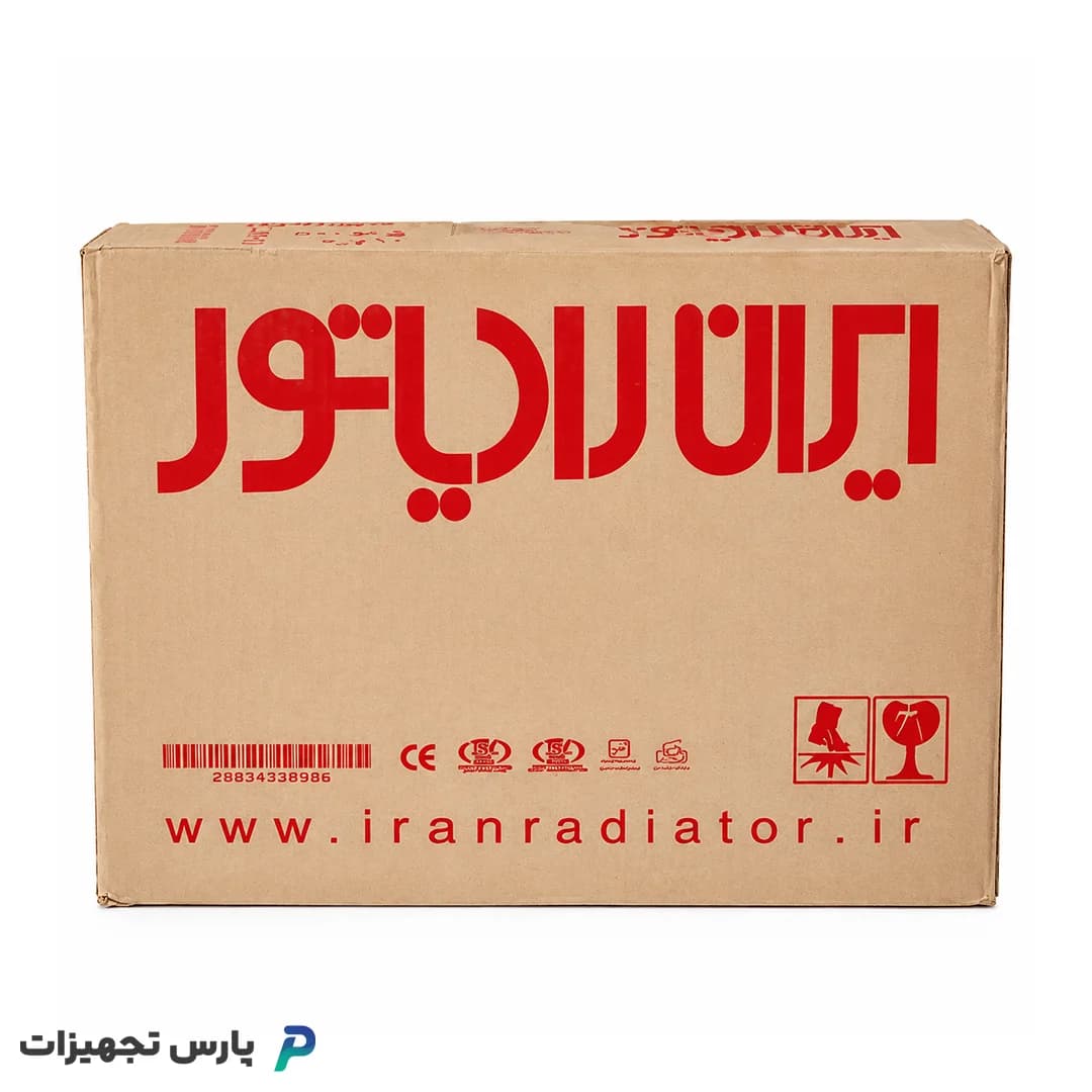 رادیاتور پره ای ایران رادیاتور مدل 500 ترمو 5 پره — تصویر ۲