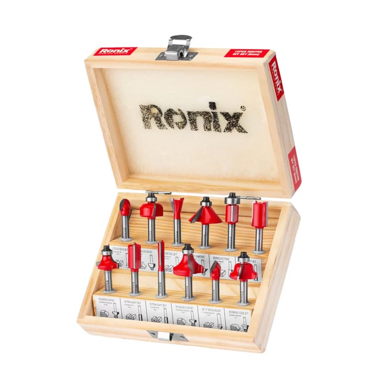سری 12 عددی تیغ اورفرز رونیکس کد RH-5341 — تصویر ۴