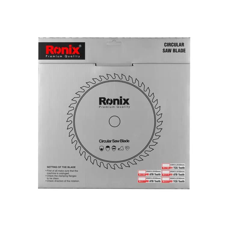 تیغ اره الماسه 300×96 چوب رونیکس کد RH-5115 — تصویر ۳