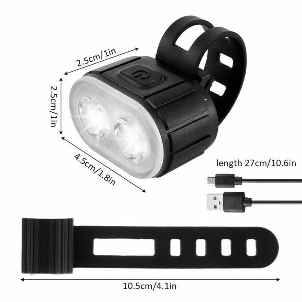 چراغ جلو و عقب شارژی دوچرخه BIKE TAIL LIGHT 078 — تصویر ۶