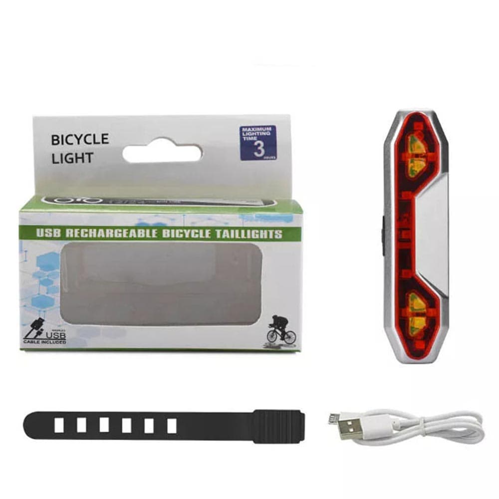 چراغ خطر شارژی دوچرخه BIKE LIGHT QX-W13 — تصویر ۳