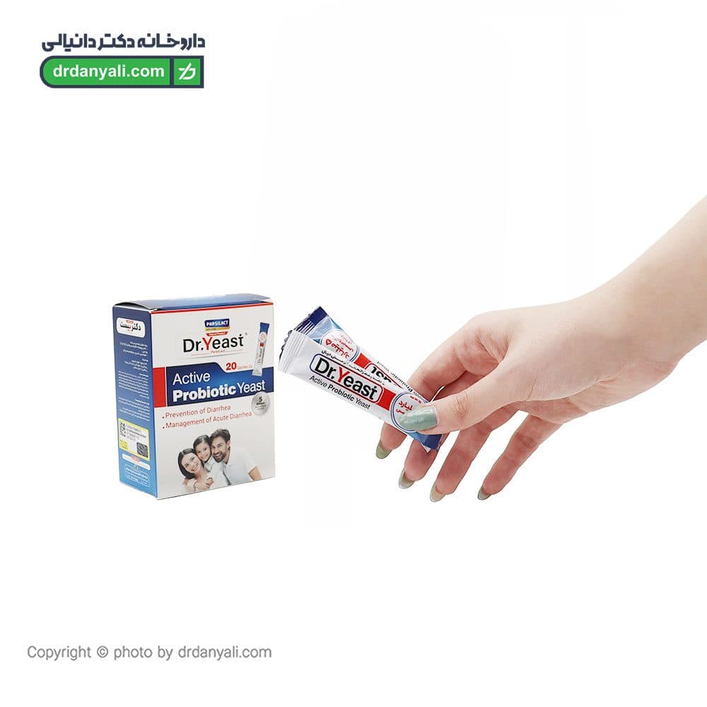 مخمر پروبیوتیک دکتر ییست پارسی لاکت 20 ساشه — تصویر ۲