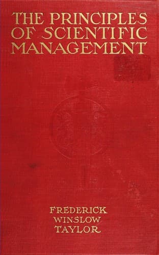 کتاب The Principles of Scientific Management نسخه انگلیسی PDF | فردریک وینسلو تیلور