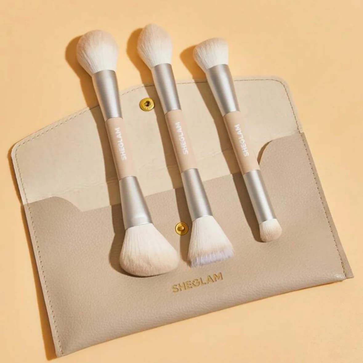 ست براش صورت شیگلم همراه با کیف Sheglam Face Brush Set — تصویر ۲