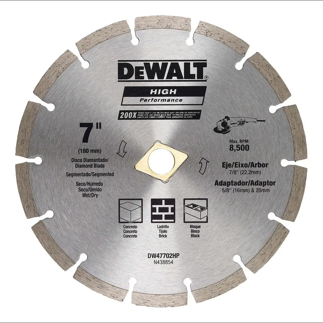 تیغ گرانیت بر 180 میلیمتر دیوالت DW47702HP