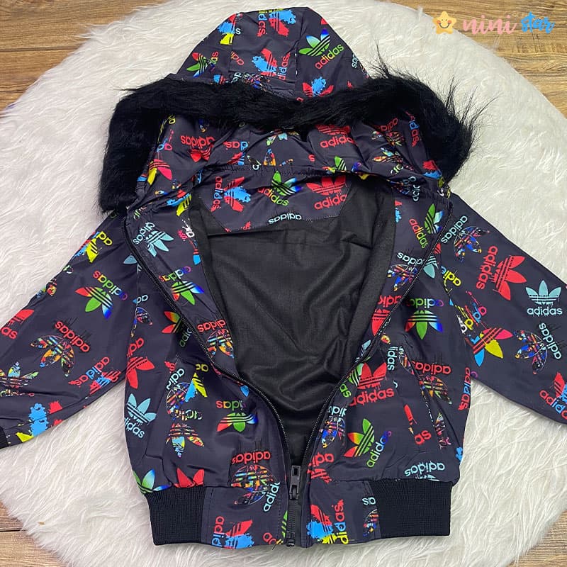 ست 3 تکه سویشرت بلوز شلوار adidas مناسب 4 تا 12 سال — تصویر ۷
