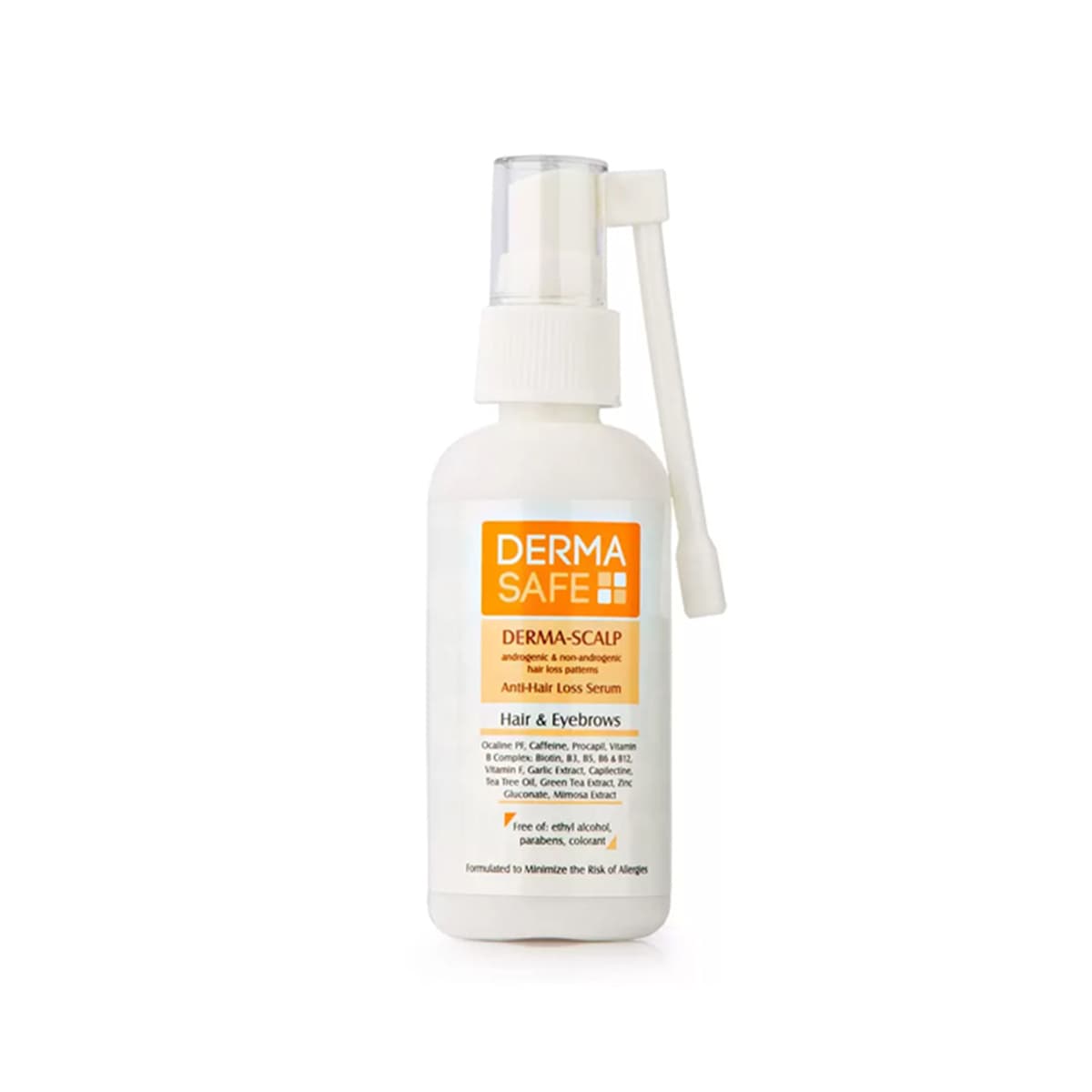 سرم تقویت کننده مو و ابرو درما اسکالپ درماسیف – DERMASAFE — تصویر ۳