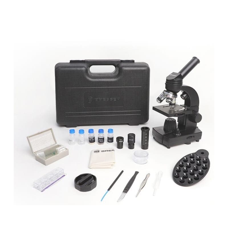 ميكروسكوپ تک چشمی دانش‌آموزی برسر مدل MicroSet 40x-1600x — تصویر ۲