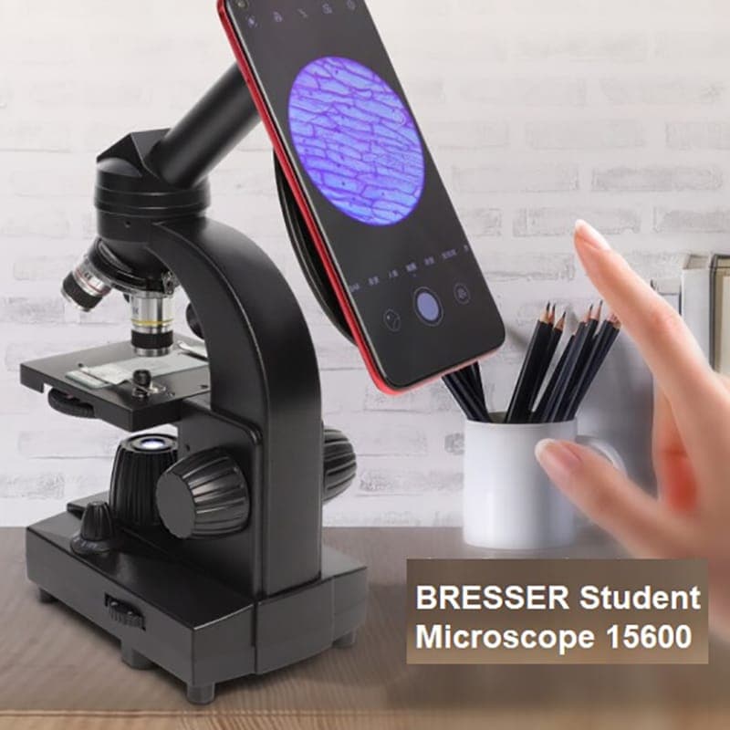 ميكروسكوپ تک چشمی دانش‌آموزی برسر مدل MicroSet 40x-1600x — تصویر ۴