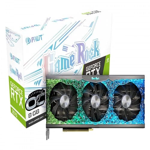 کارت گرافیک PALIT RTX 3070 GAMEROCK OC 8GB