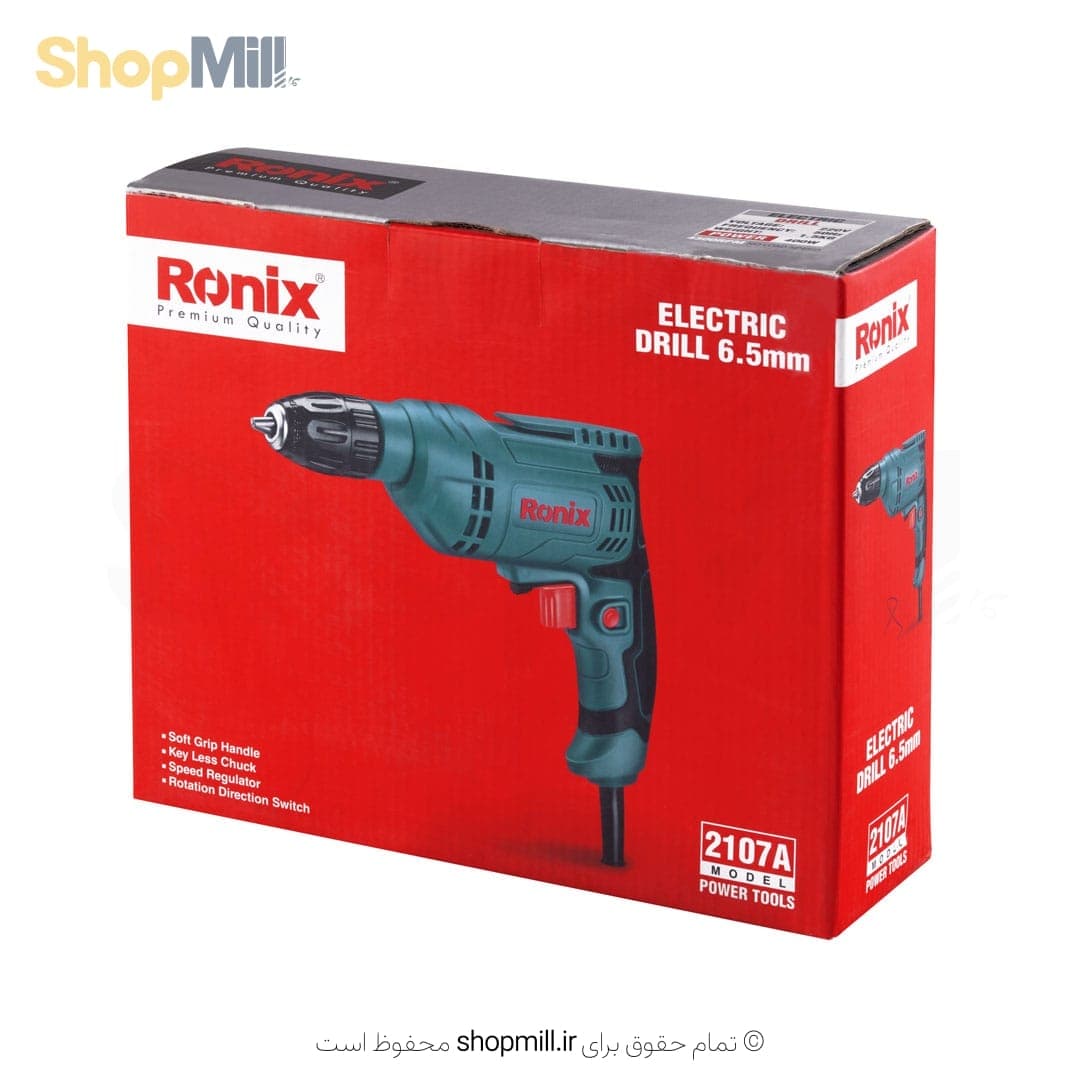 دریل 6.5 میلیمتر اتومات رونیکس 2107A — تصویر ۹