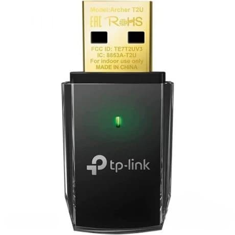 کارت شبکه USB وایرلس و دوبانده تی‌پی-لینک Archer T2U