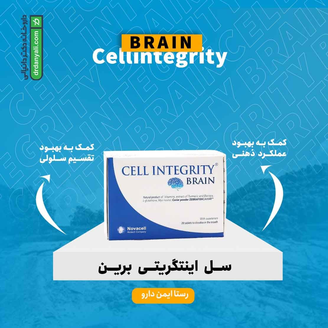 قرص سل اینتگریتی برین رستا ایمن دارو 28 عدد — تصویر ۴