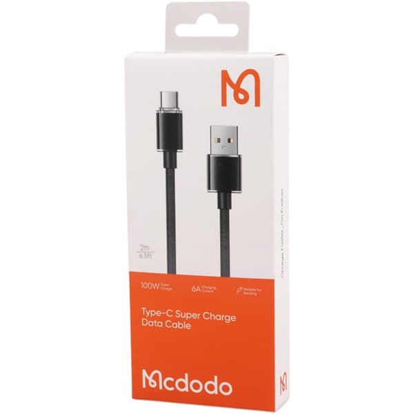 کابل USB به USB-C مک دودو مدل CA-3653 طول 2 متر — تصویر ۷
