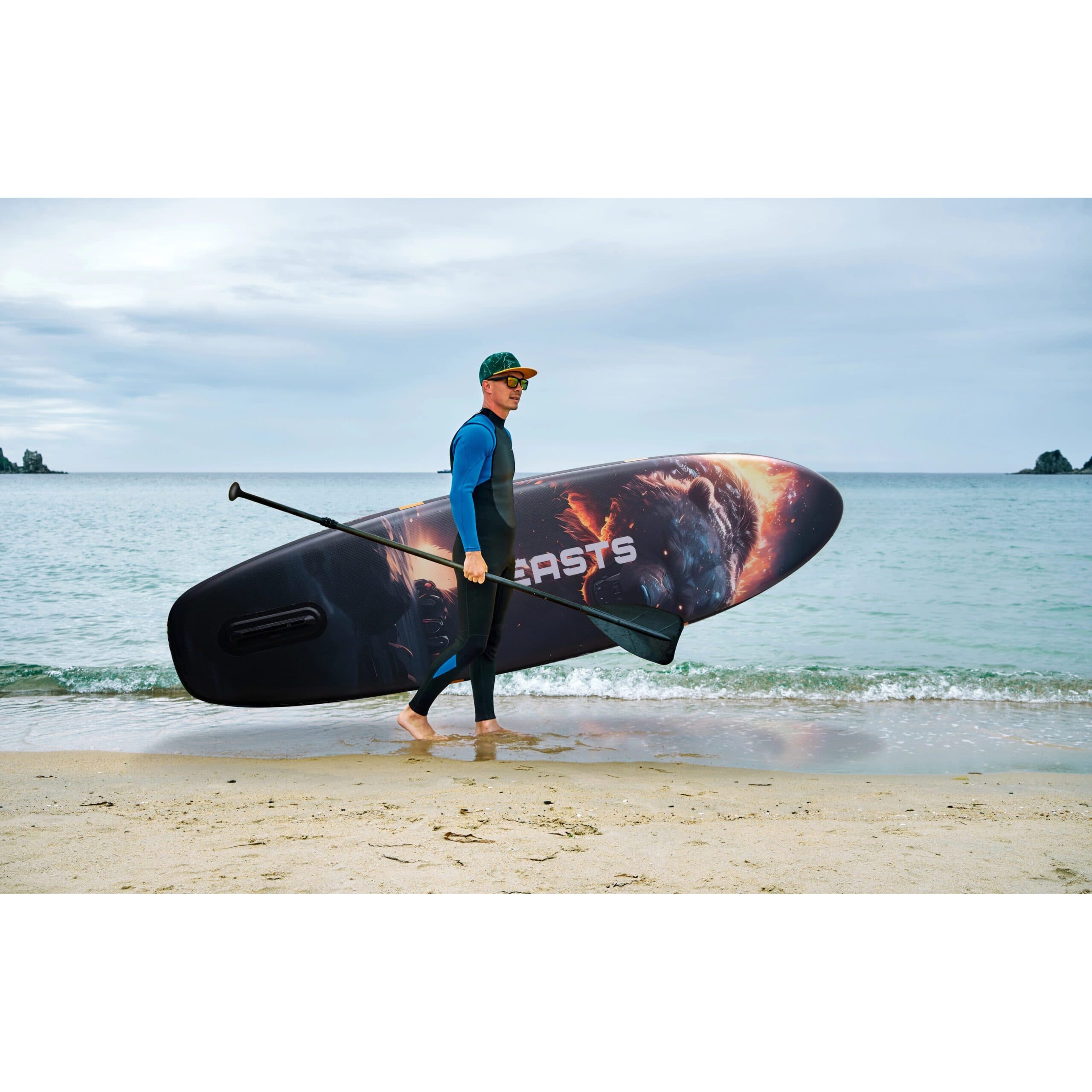 پدل بورد بادی E-SUP مدل Beast 11′ — تصویر ۳