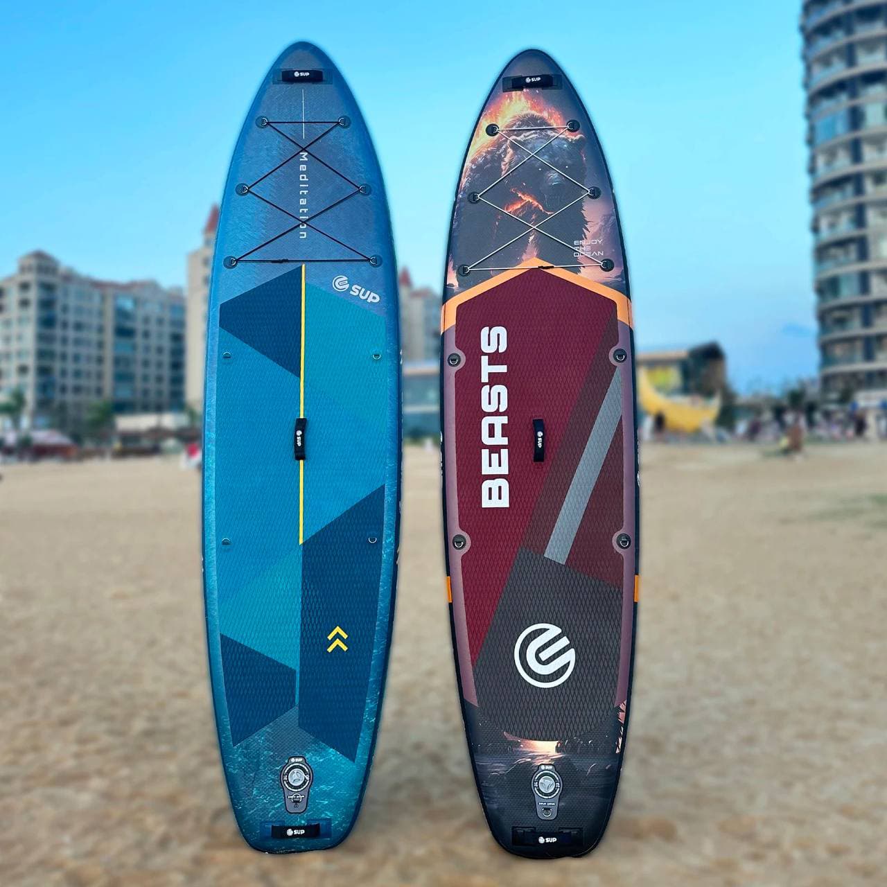 پدل بورد بادی E-SUP مدل Beast 11′ — تصویر ۷