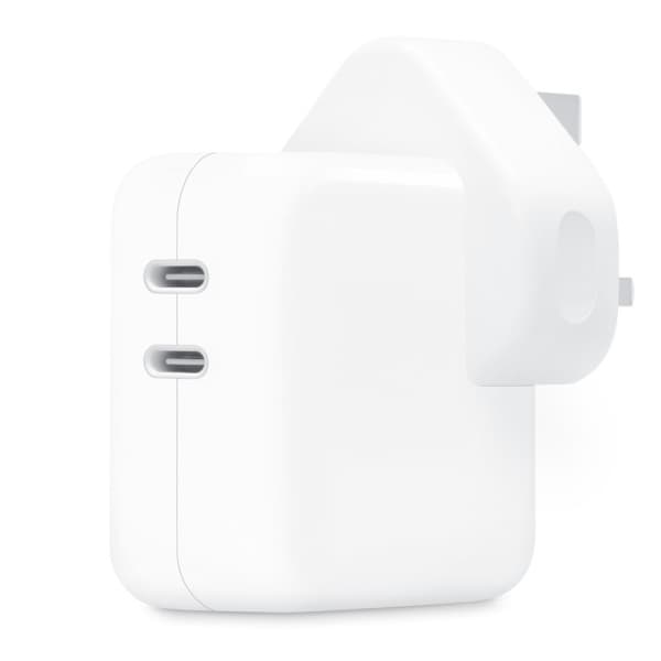 شارژر دیواری اپل مدل Dual USB-C توان 35 وات